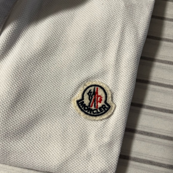 Moncler white Polo - Picture 2 of 3